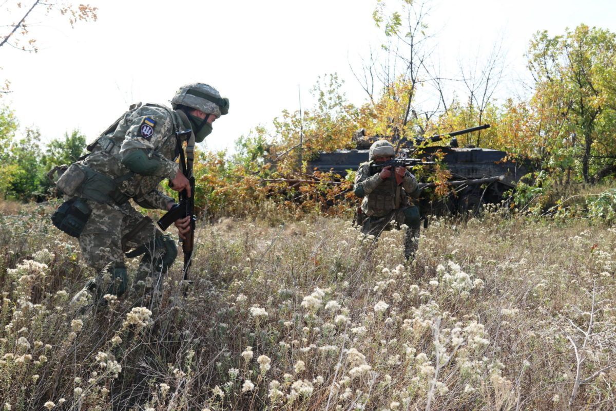 Украина провела «антитеррористические учения» у границы с Беларусью