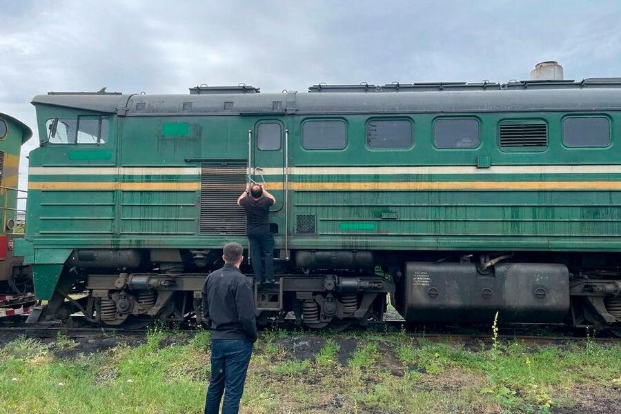 На Украине арестовали белорусские локомотивы