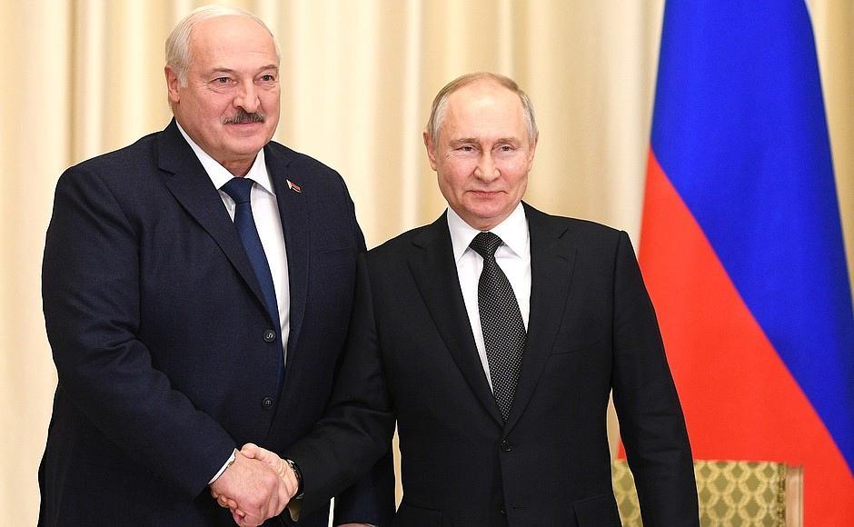 Путин рассказал о впечатлениях от пресс-конференции Лукашенко