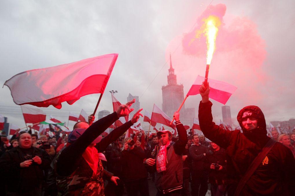 Польские праворадикалы проведут марш «проклятых солдат»