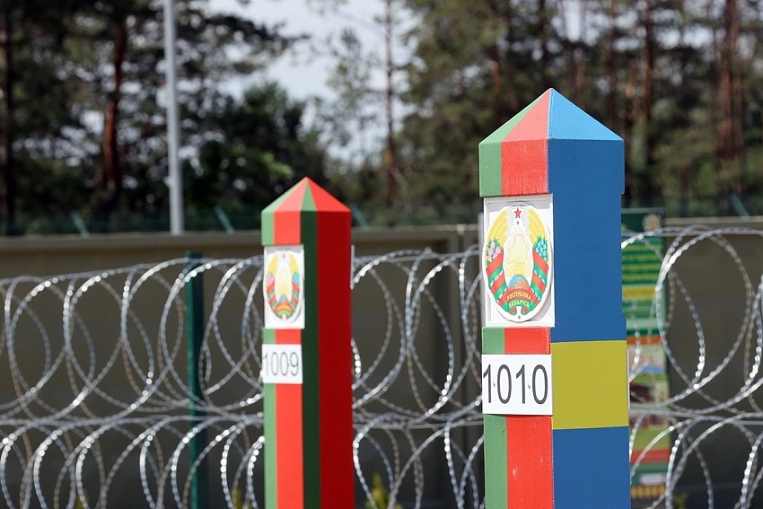 Беларусь открыла новую погранзаставу на границе с Украиной