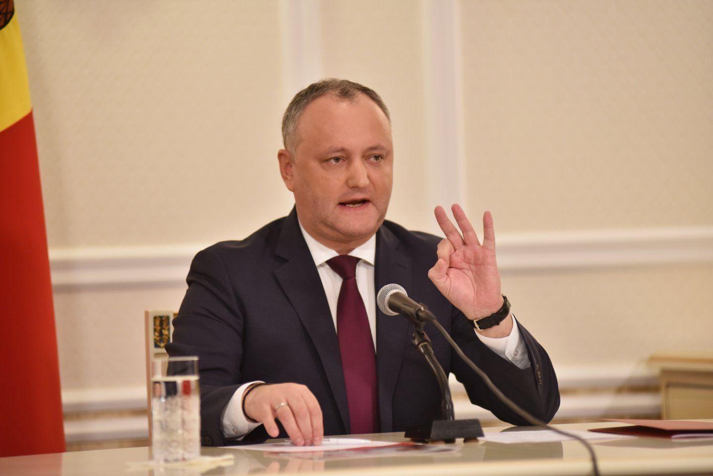 Додон: Молдова заинтересована расширить сотрудничество с Евразийским союзом