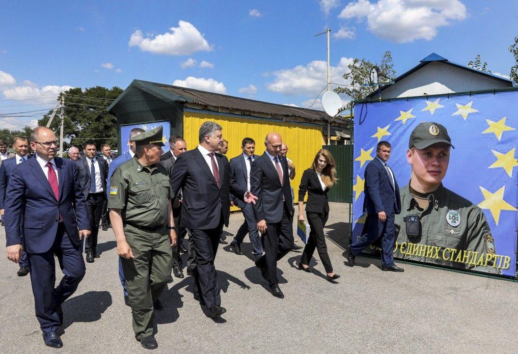Первый украино-молдавский КПП открыт на границе Приднестровья