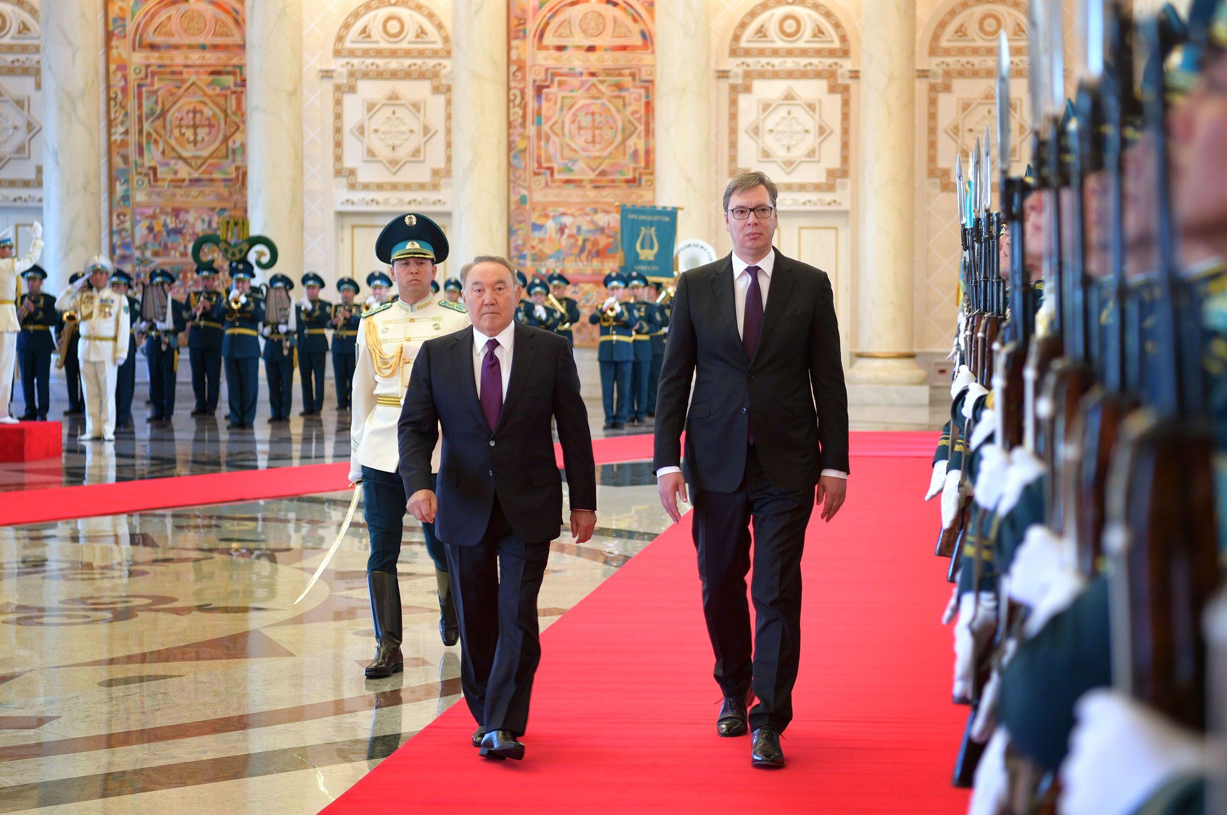 ЕАЭС и Сербия ведут экспертные переговоры по зоне свободной торговли – Назарбаев