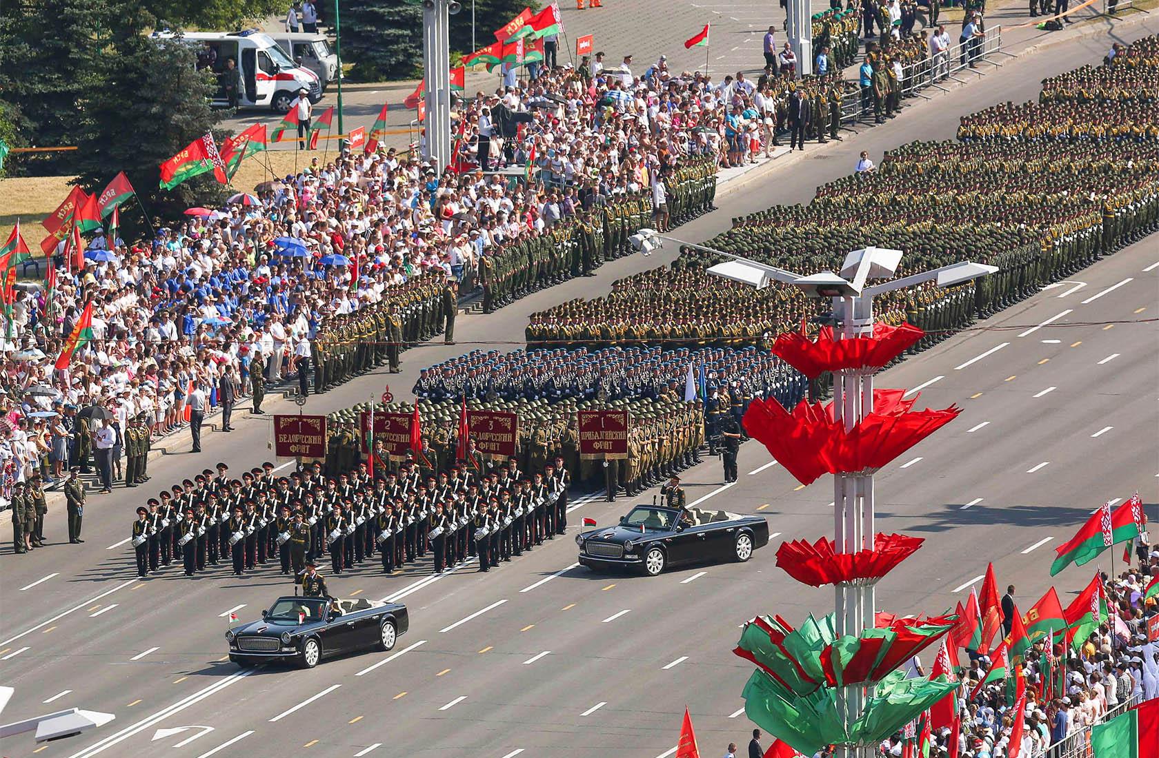 3 уникальных военных парада: Беларусь, Венесуэла, США