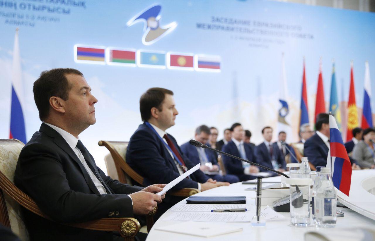 Медведев: «Нам нужно более активно работать с нашими соседями в рамках Евразийского союза»