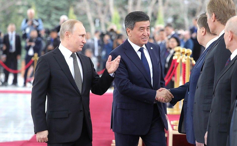 Путин заговорил на кыргызском языке