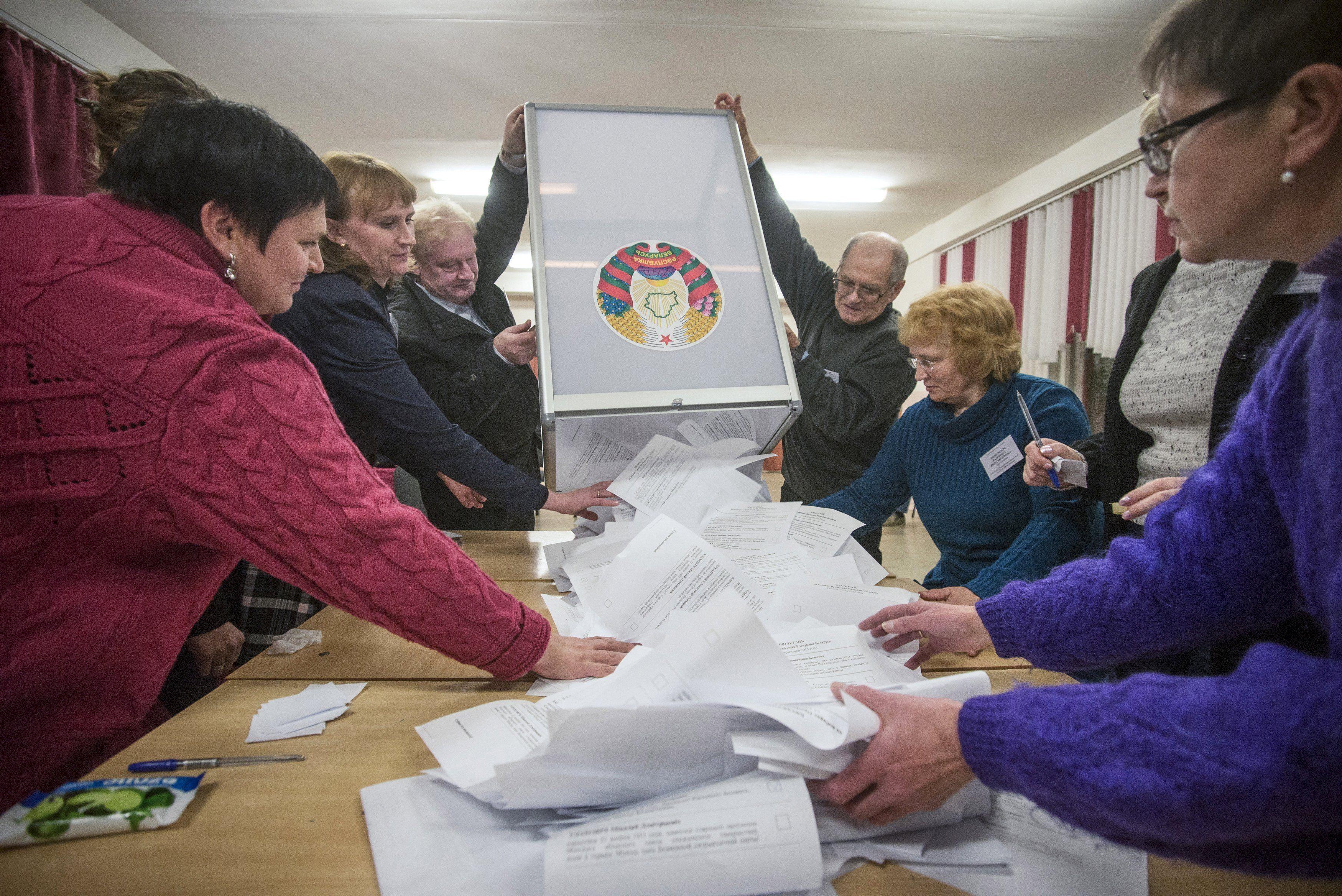 ЦИК Беларуси озвучил окончательные результаты выборов