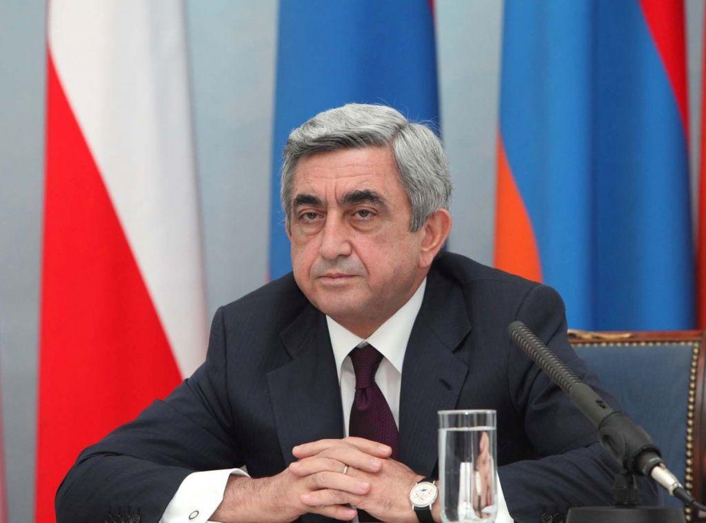 Экс-президент Армении Серж Саргсян может занять новый руководящий пост