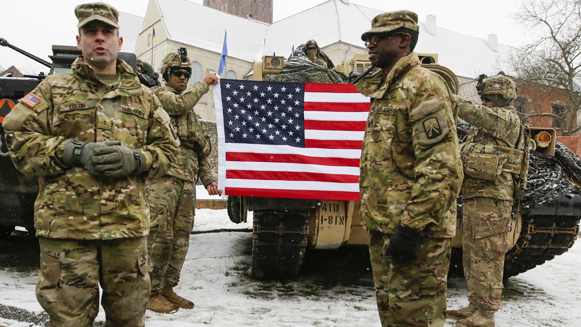 США начали переброску войск в Восточную Европу
