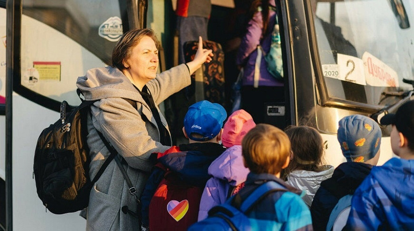  Дети из прифронтовых городов Донбасса прибыли на реабилитацию в Беларусь