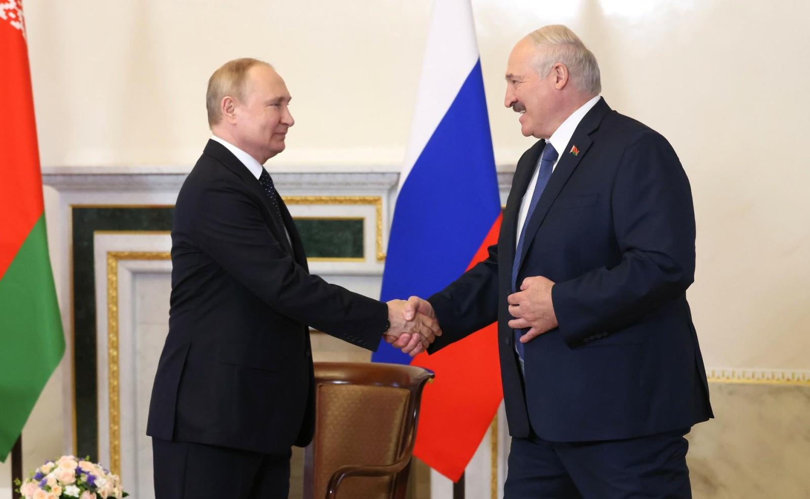 Путин оценил вклад Лукашенко в развитие союзнических связей с Россией