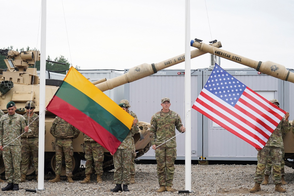 США сменили уровень военного присутствия в Литве на боевой