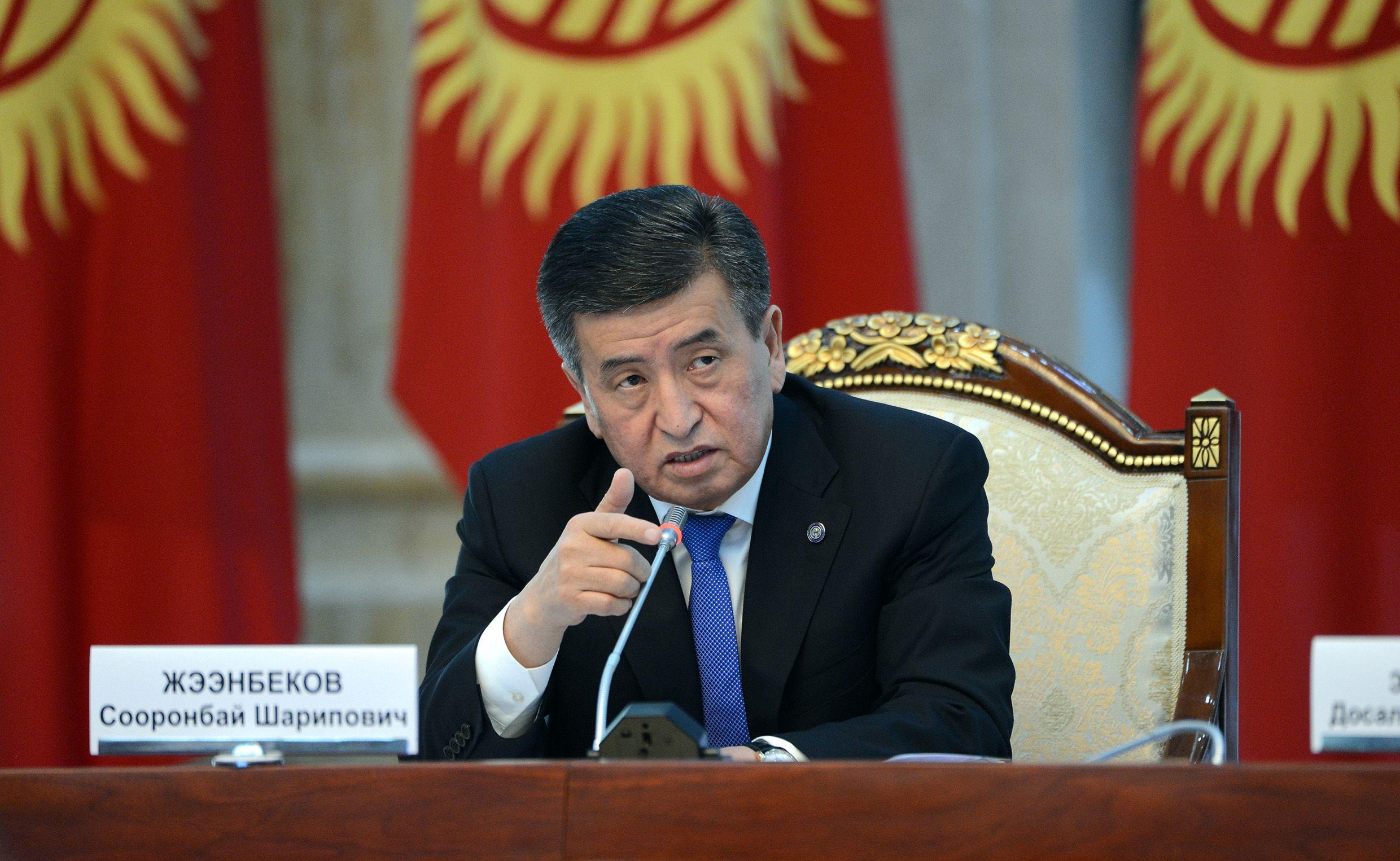 Жээнбеков жестко раскритиковал Совбез Кыргызстана за просчеты в борьбе с COVID-19