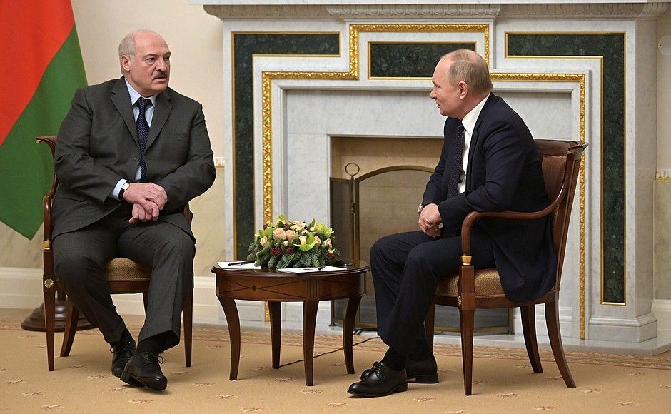 Лукашенко и Путин договорились о развитии промышленной кооперации