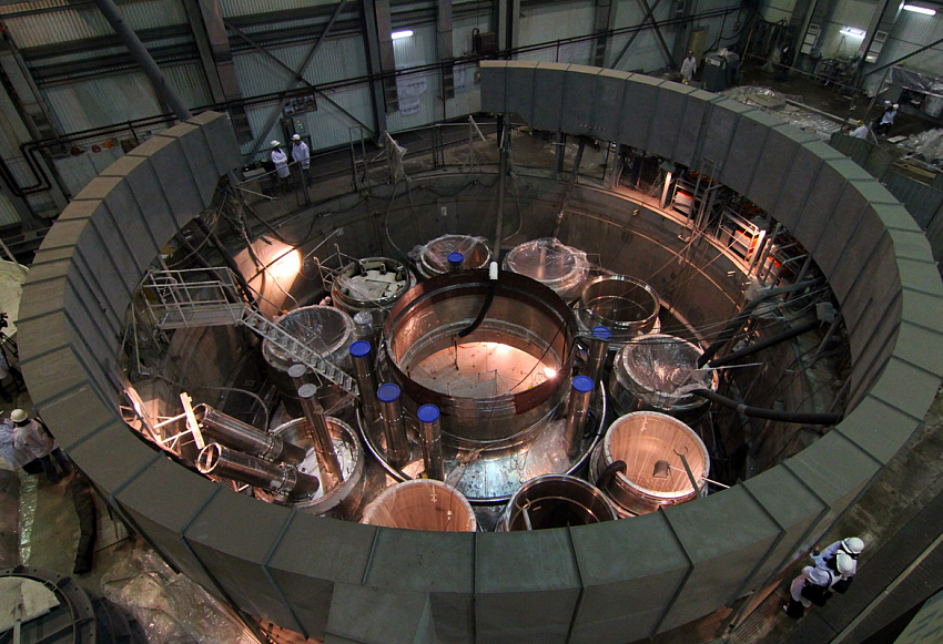 В России начали создавать уникальный реактор на быстрых нейтронах