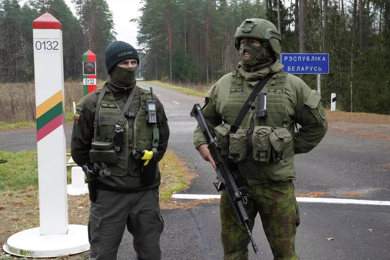 Беларусь установит узел обороны на границе с Литвой и Польшей