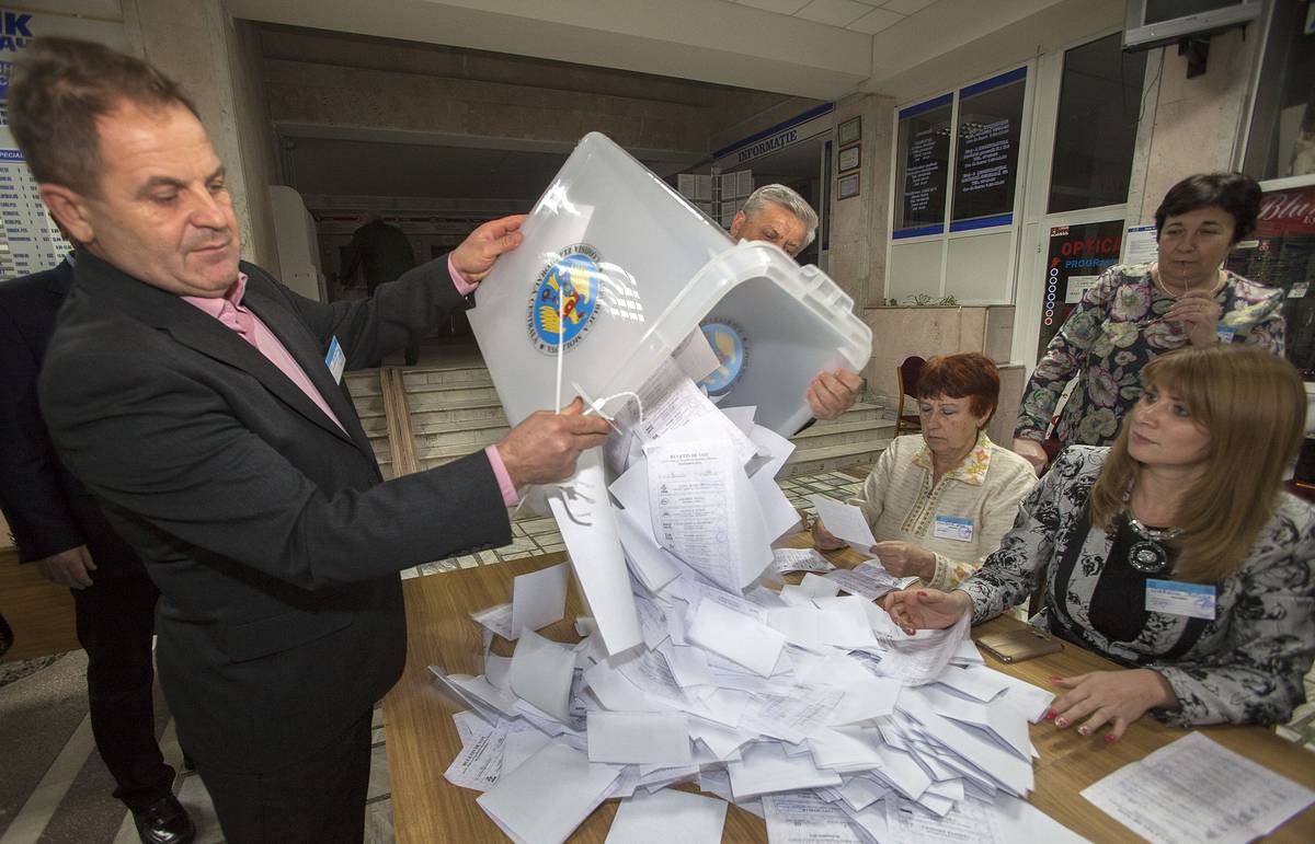 Стали известны итоги парламентских выборов в Молдове