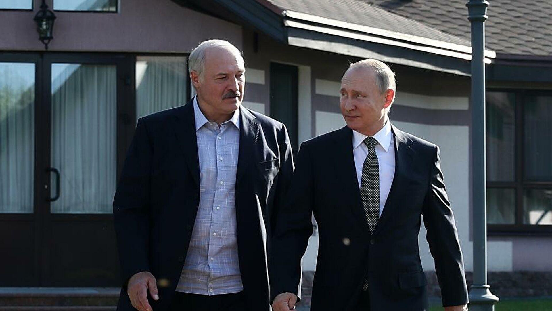 Песков рассказал о переговорах Путина и Лукашенко