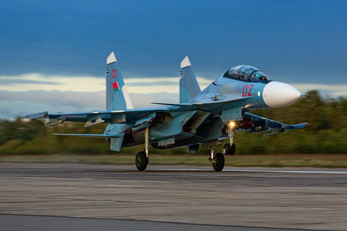 Белорусские военные ожидают новую поставку российских Су-30СМ