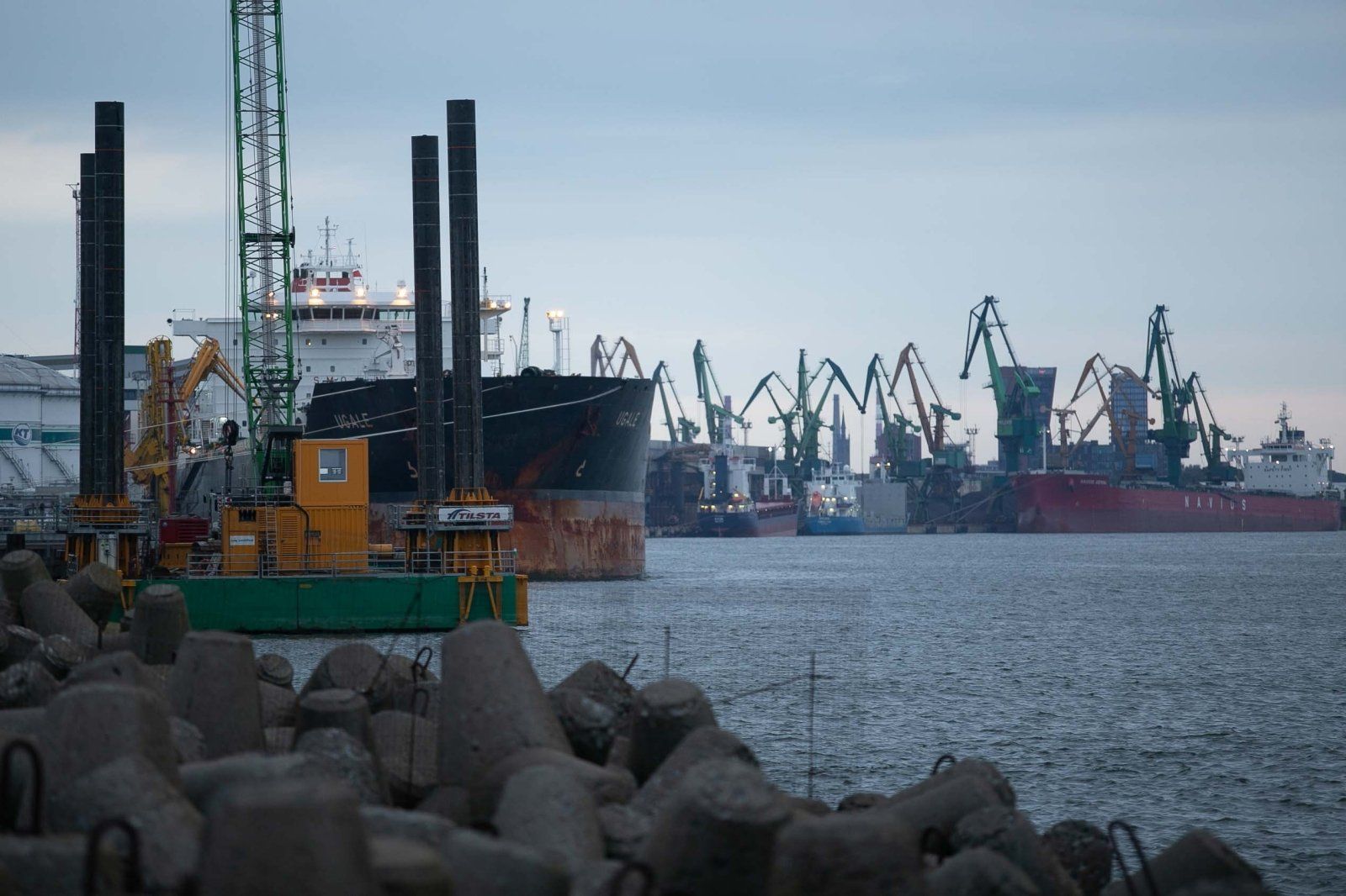 Сотрудников порта Клайпеды сократили из-за «Беларуськалия»