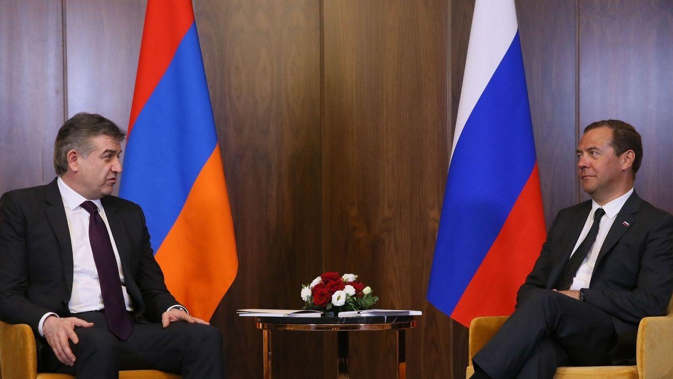 Премьер-министры России и Армении встретятся в Ереване