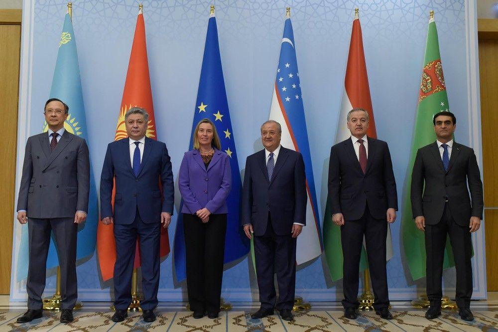 Могерини и главы МИД стран Центральной Азии обсудили обновленную стратегию ЕС