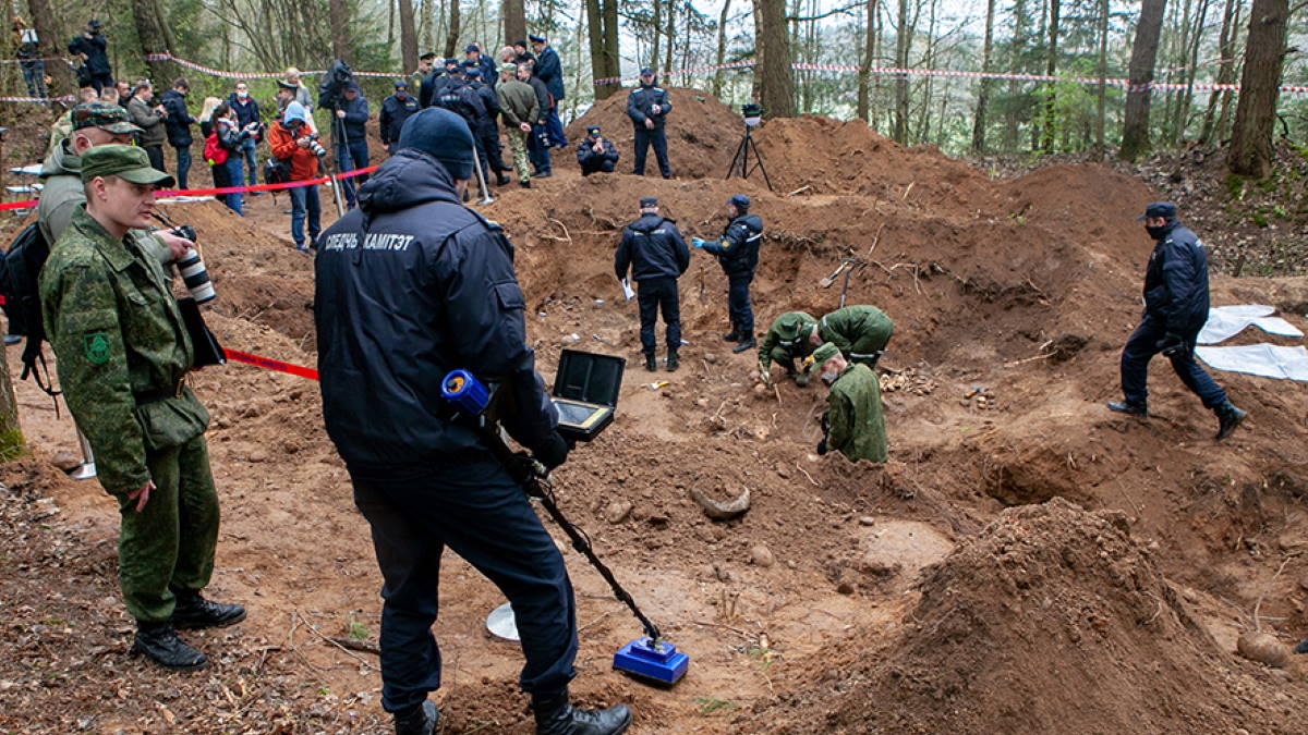 В Беларуси обнаружили захоронения почти 40 тыс. жертв пособников нацистов