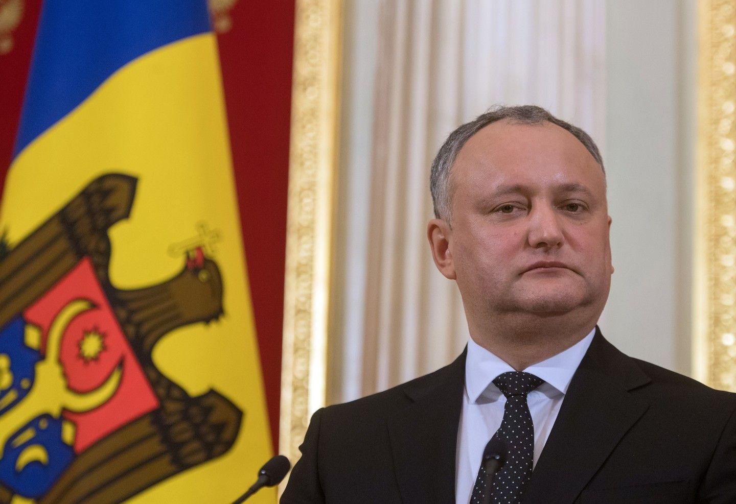 Додон заявил о «нагнетании русофобских настроений» в Молдове