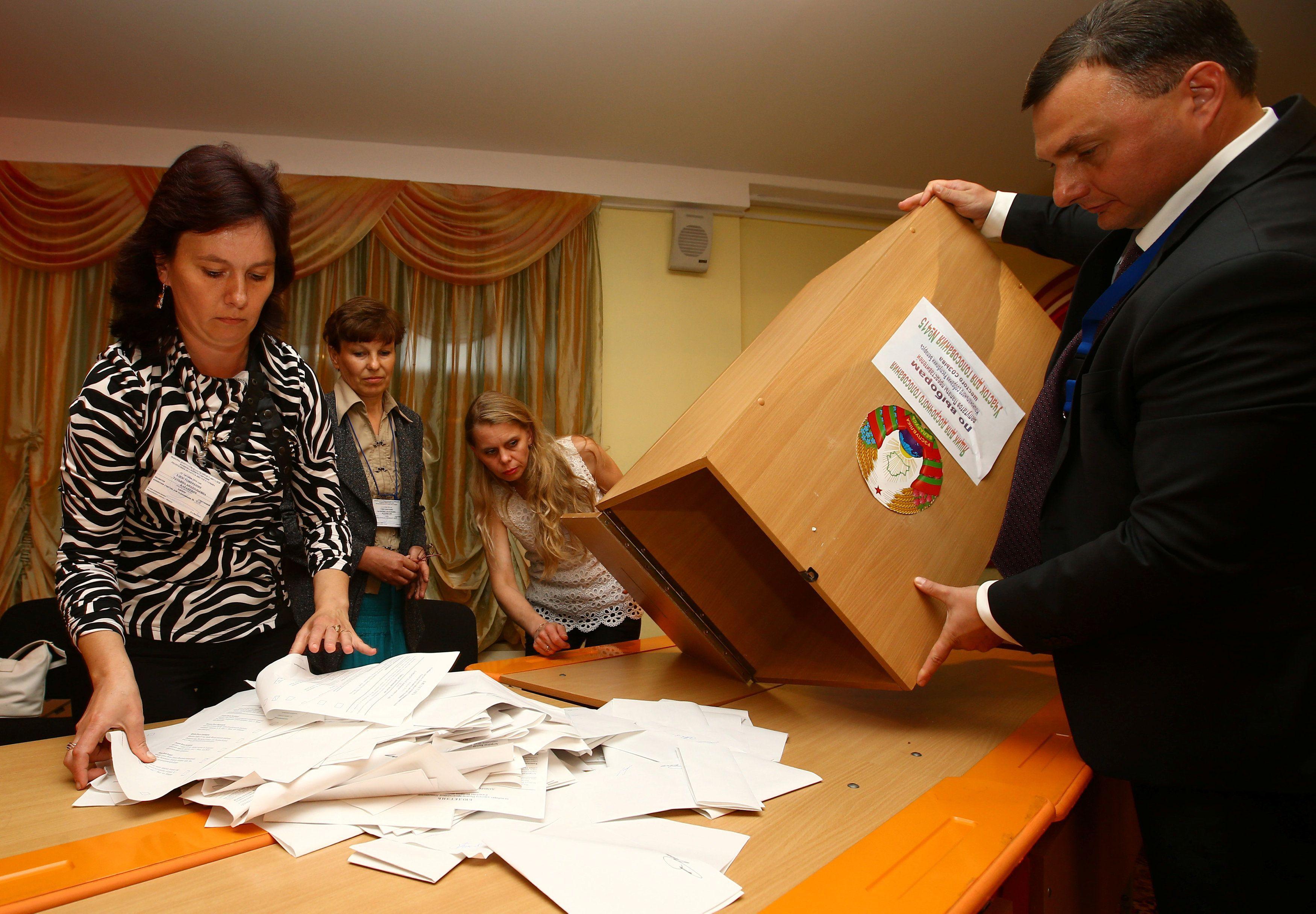 Стали известны итоги парламентских выборов в Беларуси