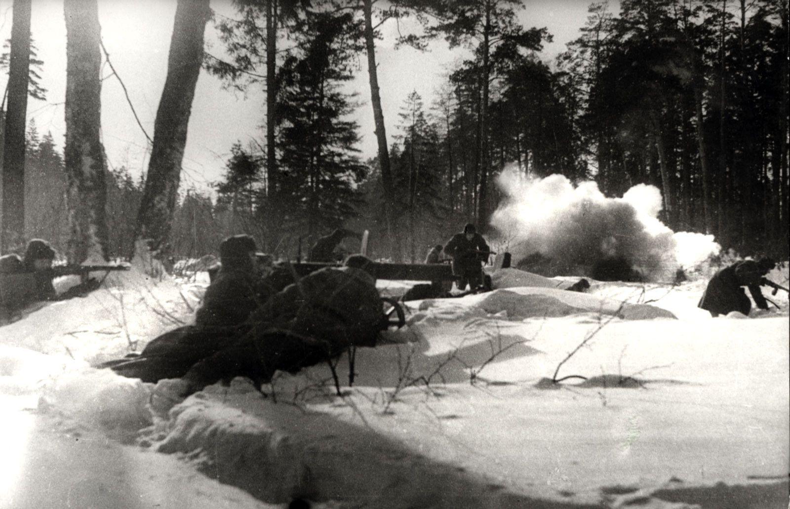 Начало Ржевско-Вяземской наступательной операции в ходе Великой Отечественной войны