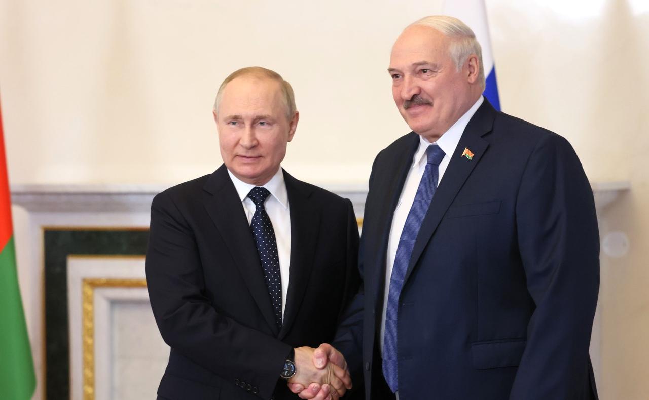 Путин: давление Запада подталкивает Россию и Беларусь к ускорению объединительных процессов