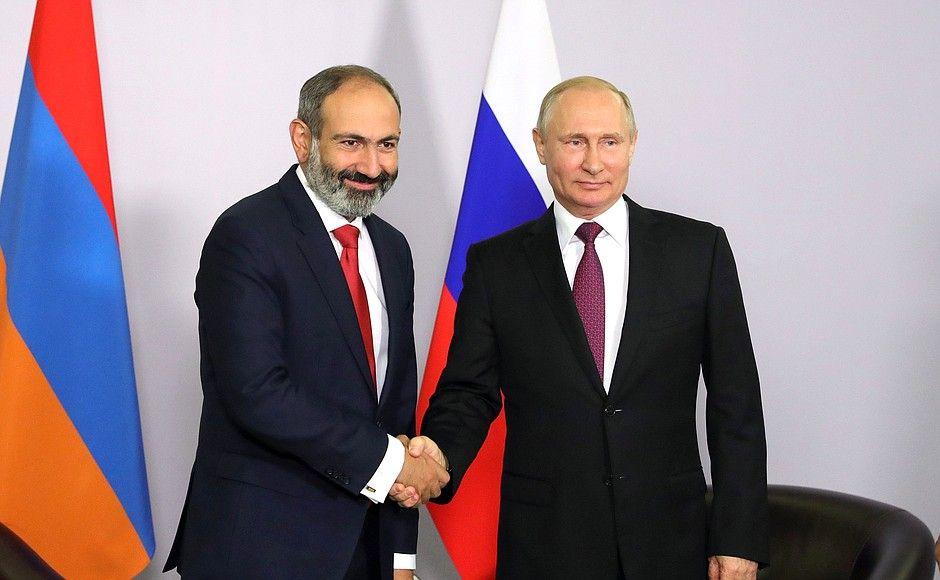 Пашинян оценил состояние российско-армянских отношений
