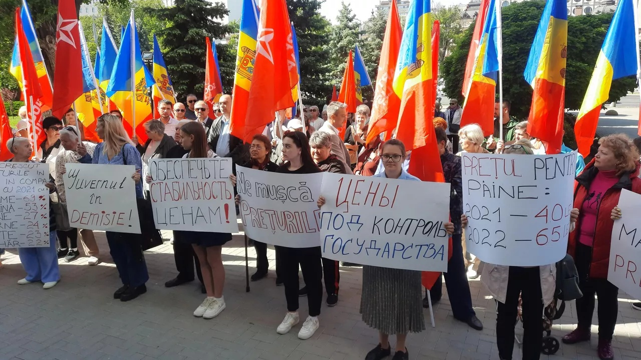 В Молдове растет число протестующих против Санду – лидер протестной акции в Кишиневе