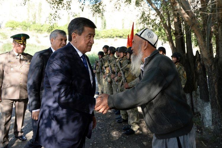 Президент Кыргызстана оценил ситуацию на границе с Таджикистаном