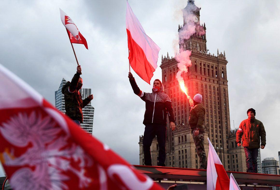 Польские националисты выступили против политики Евросоюза