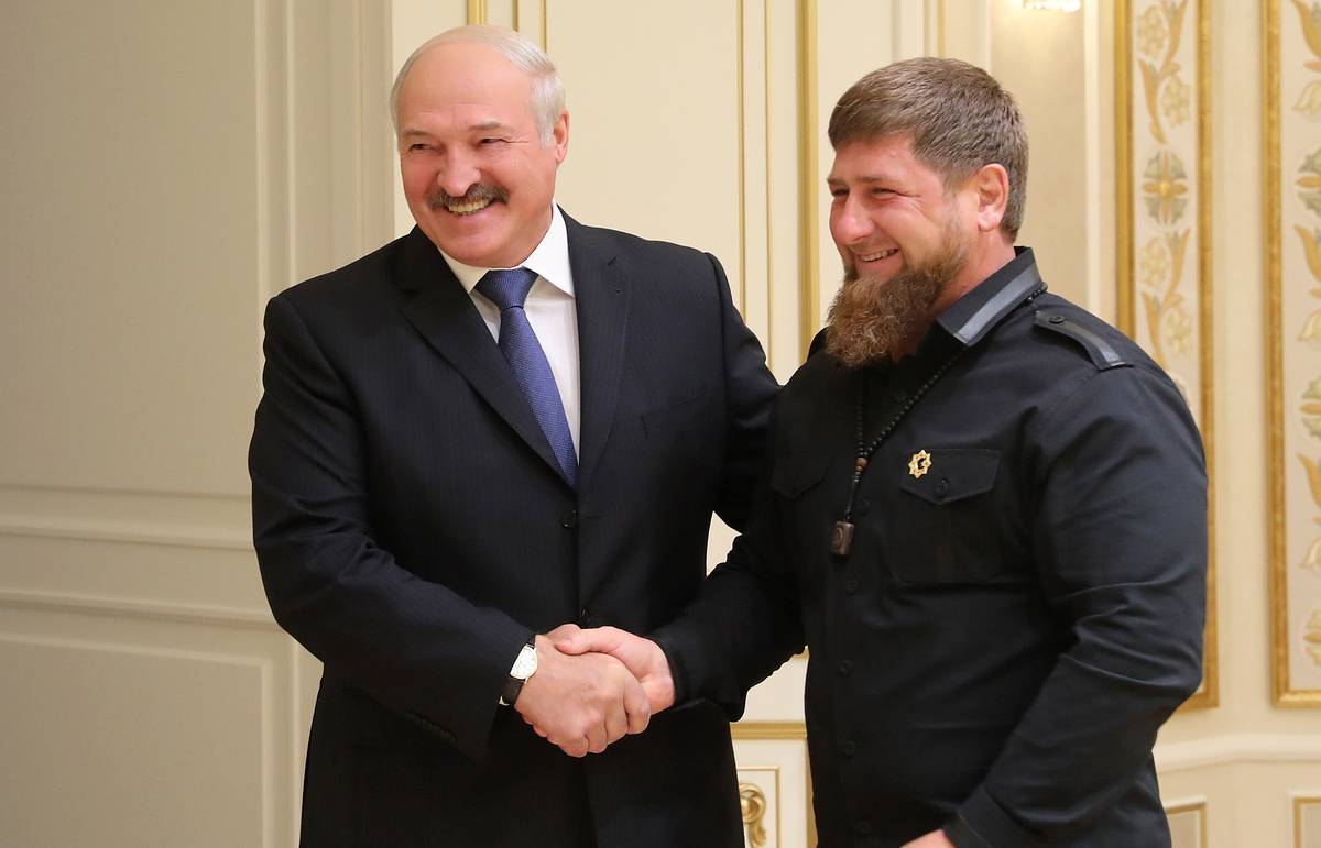 Кадыров пригласил Лукашенко в Чечню