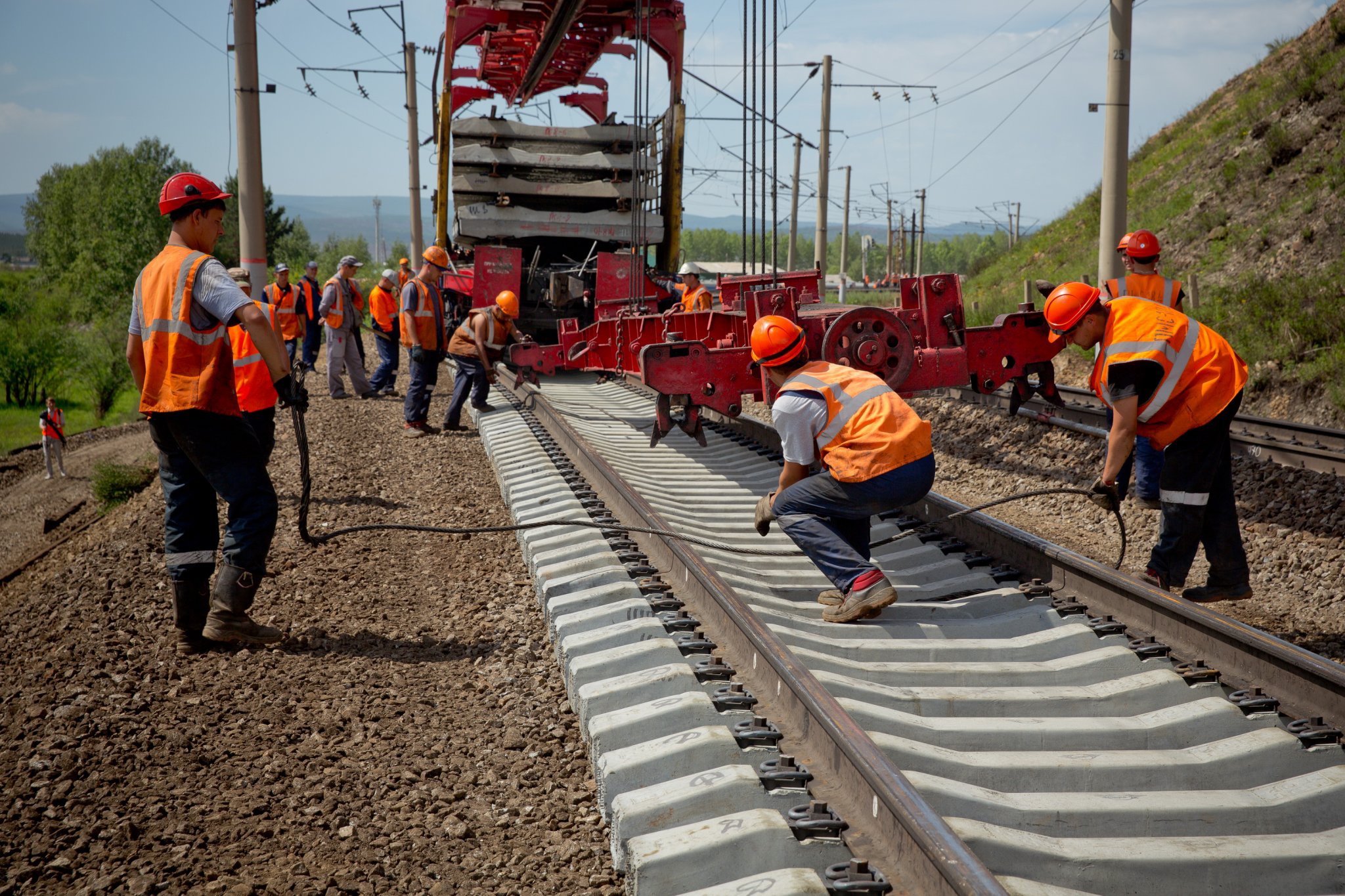 РЖД планируют реконструировать участок железной дороги в Беларуси