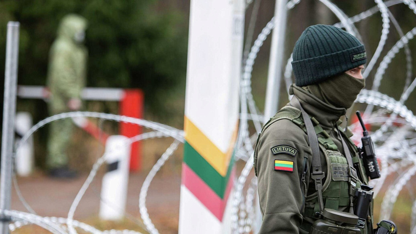 Литва увеличит охранный контингент на границе с Беларусью