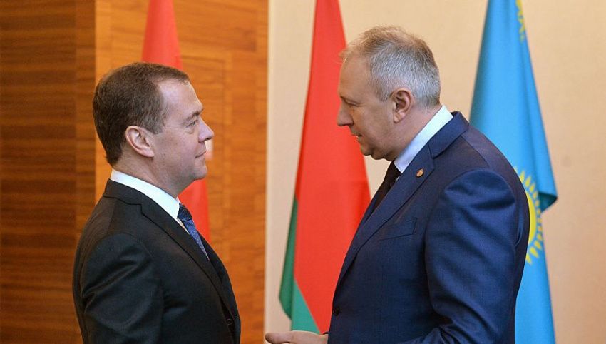 Румас оценил работу Медведева по ЕАЭС и Союзному государству