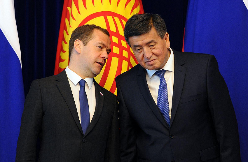 Товарооборот России и Кыргызстана вырос – Медведев