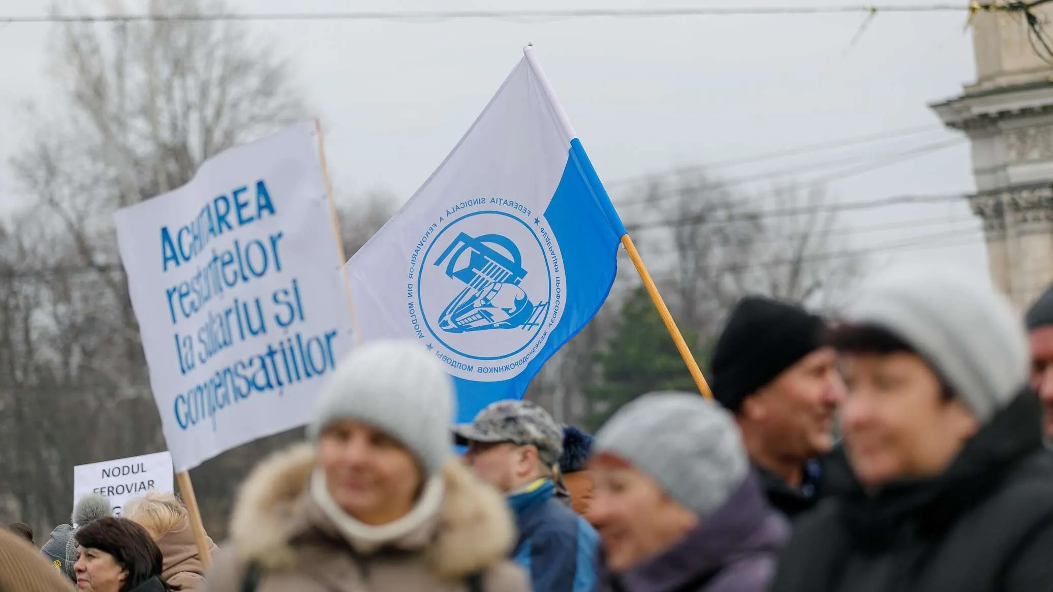 Молдавские железнодорожники проведут очередную акцию протеста