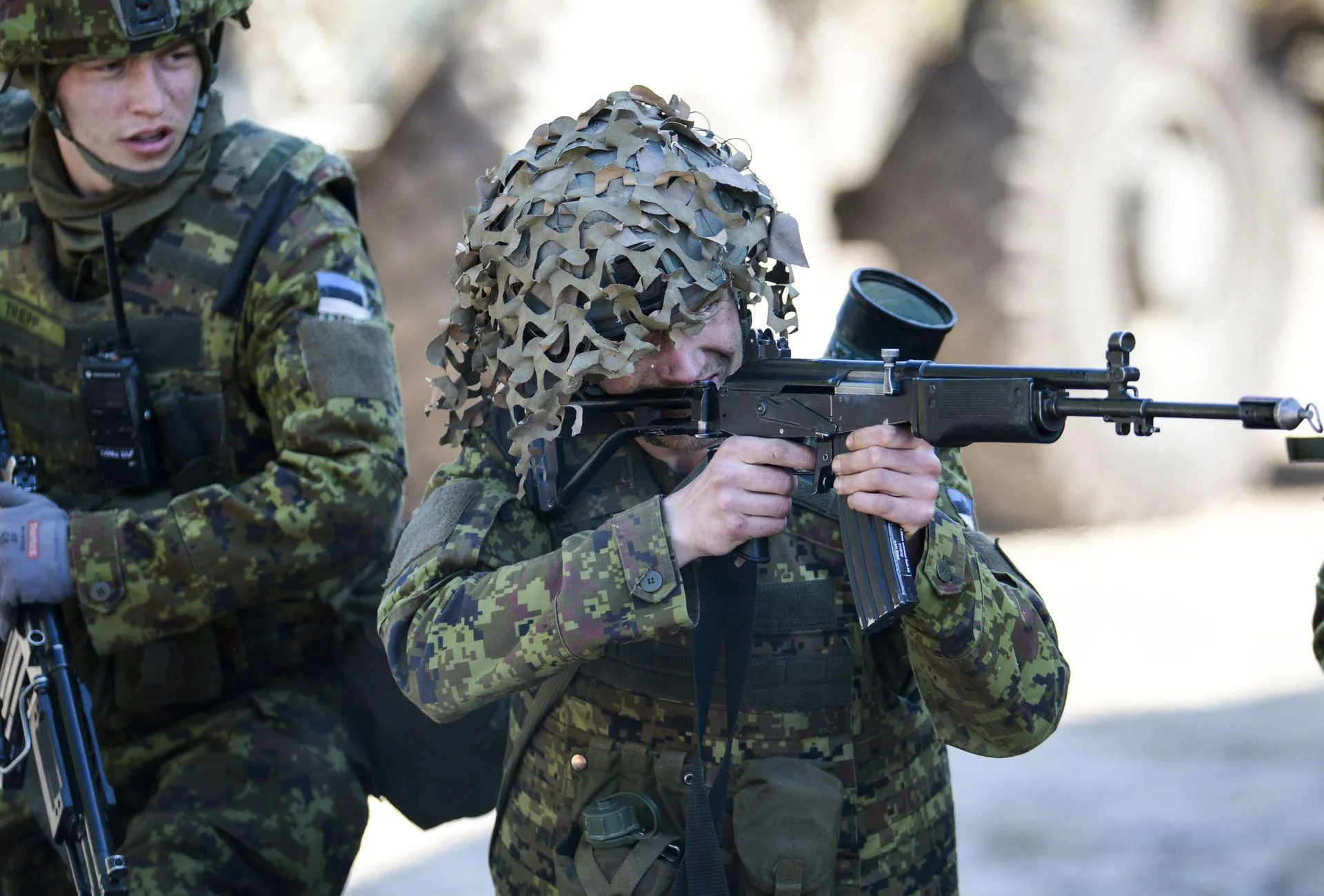 В Эстонии состоялись крупнейшие в истории республики военные учения