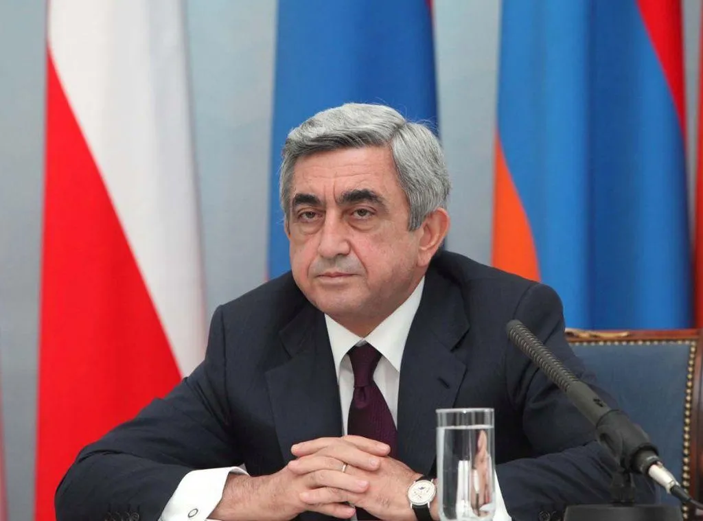 Экс-президент Армении Серж Саргсян может занять новый руководящий пост