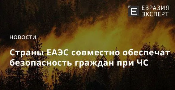 Страны ЕАЭС совместно обеспечат безопасность граждан при ЧС