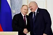 Путин поздравил Лукашенко с Днем независимости Беларуси 