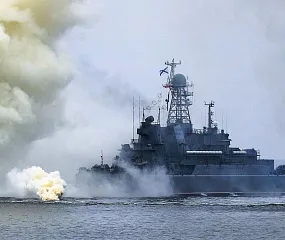 В Балтийском море начались учения ВМФ России