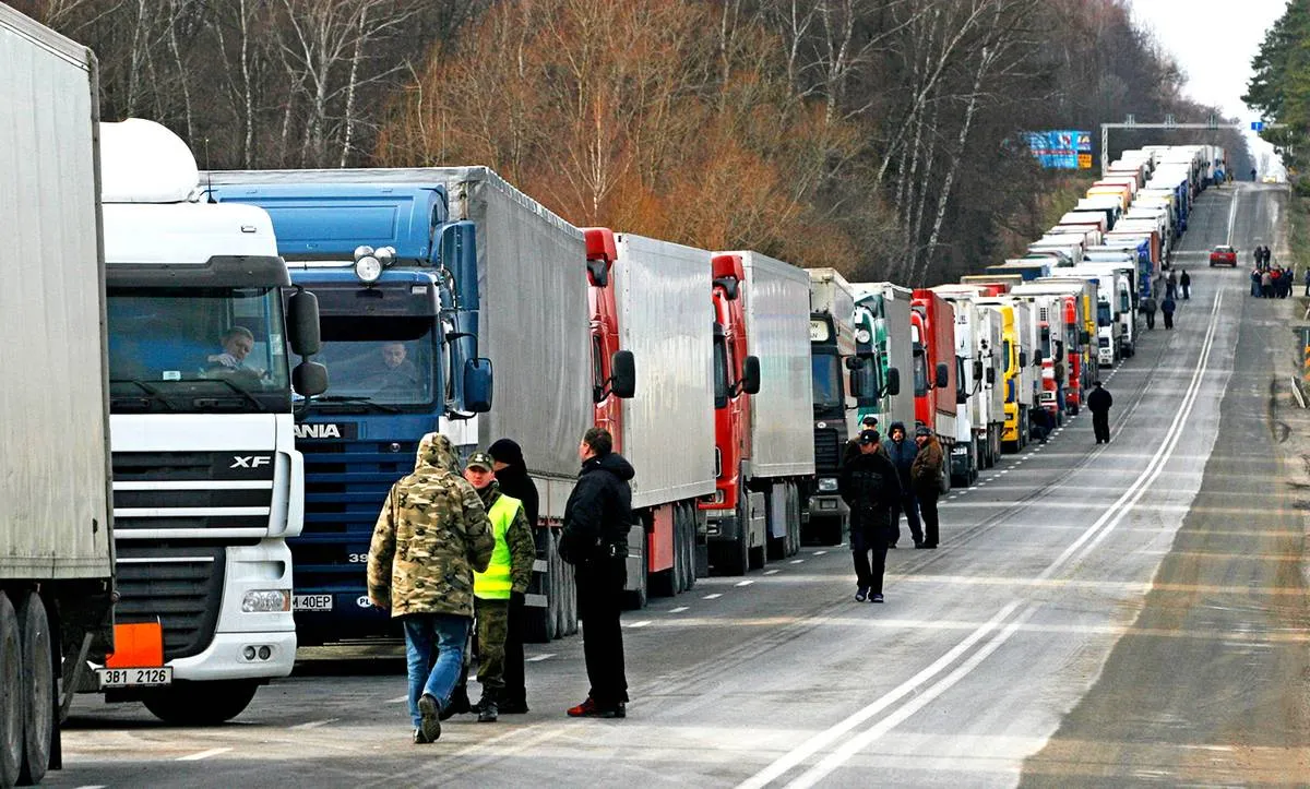 На Украине произошло разбойное нападение на белорусских дальнобойщиков