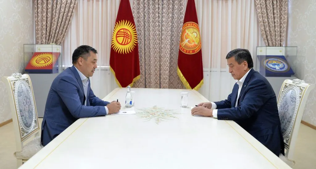 Жапаров обсудит с Жээнбековым его отставку